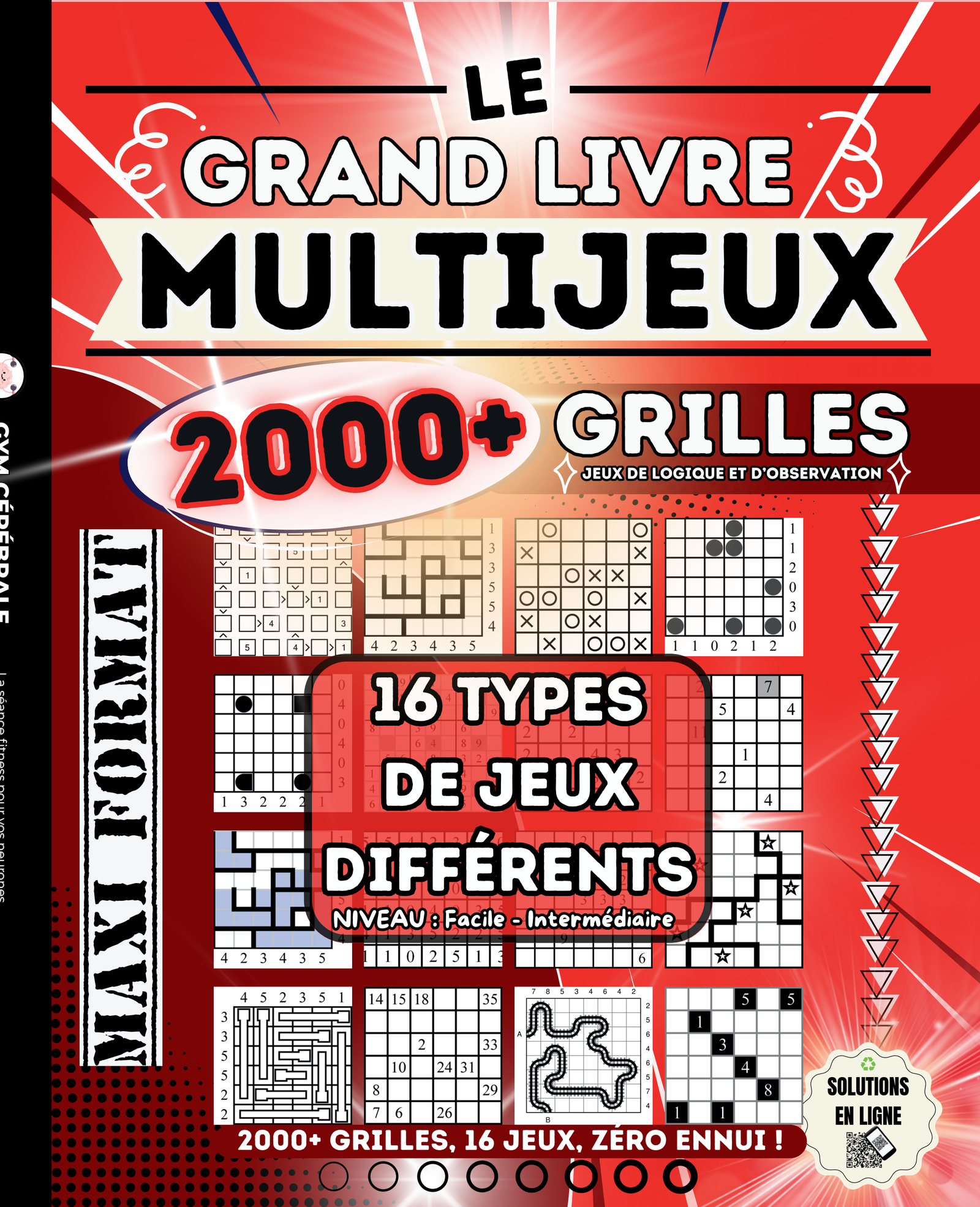 Couverture – Multi-Jeux 2000 grilles