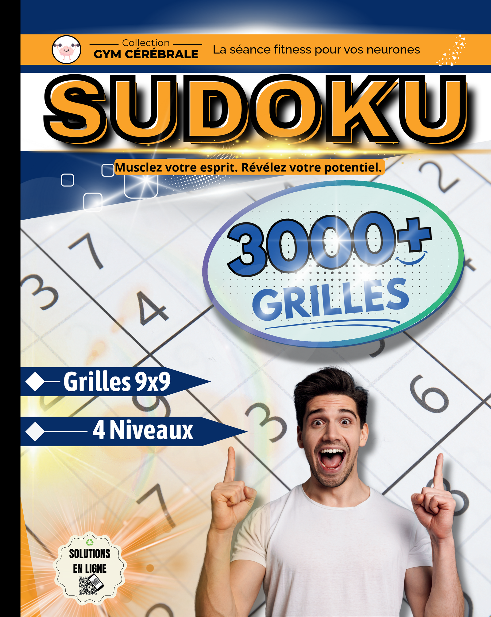 Couverture – Sudoku 3000 grilles